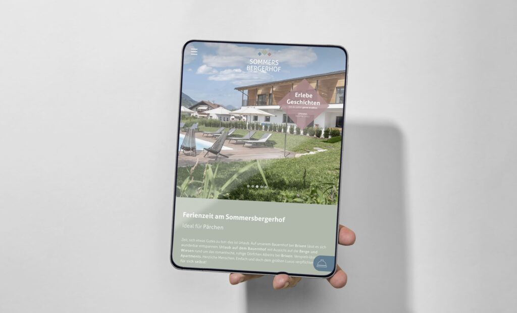 Sommersbergerhof Webdesign